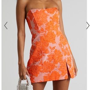 BRAILEY MINI DRESS - STRAPLESS DRESS